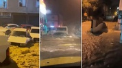 Sağanak kabusu Marmara'yı esir aldı: Kocaeli ve Sakarya'da dereler taştı, yollar kapandı