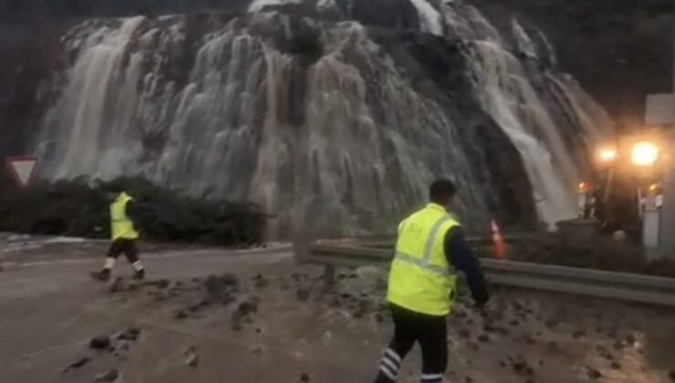 İstanbul’da sağanak Kuzey Marmara Otoyolu’nda trafiği durma noktasına getirdi