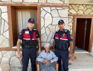 Jandarmanın dron destekli araması Manavgat’ta kaybolan Alzheimer hastasını buldu