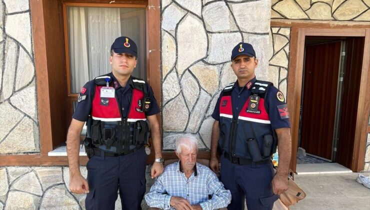 Jandarmanın dron destekli araması Manavgat’ta kaybolan Alzheimer hastasını buldu