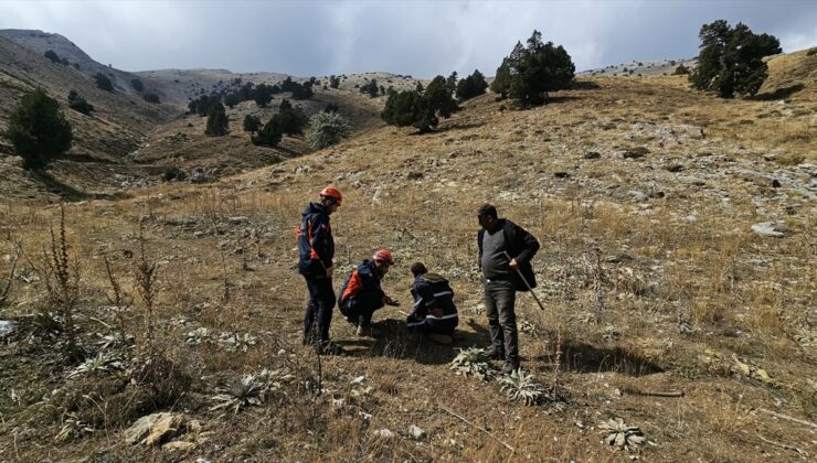 Kahramanmaraş Göksun’da rahatsızlanan çoban, AFAD ve UMKE ekiplerince kurtarıldı