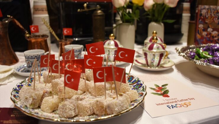 Kahve Günü etkinliğinde Türk kahvesi tanıtıldı, FAO Genel Direktörü Çü standı gezdi