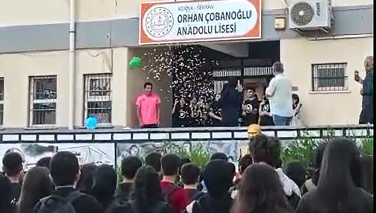 Kanseri yenen 16 yaşındaki Buse okuluna döndü! Sınıf arkadaşlarından balonlu, pastalı karşılama