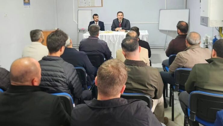 Kaymakam Yıldırım, Aydıntepe’de din görevlileriyle istişare toplantısına katıldı