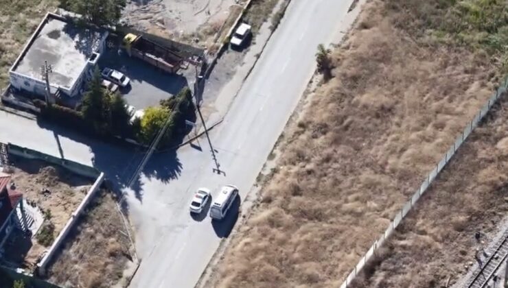 Kırıkkale’de dronlu denetimden kaçan sürücüye 11 bin 629 lira ceza kesildi