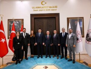 Kırklareli Valisi Turan, Baro Başkanı Neşetoğlu’nu tebrik etti