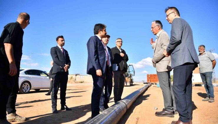 Kırşehir Valisi Demiryürek, 400 yataklı yeni devlet hastanesi inşaatını inceledi