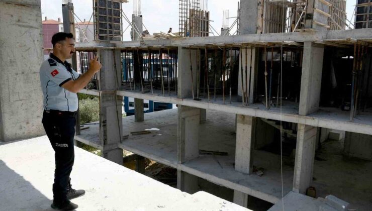 Kuşadası’nda inşaat yasağı denetiminde 4 milyon 45 bin 828 lira ceza kesildi
