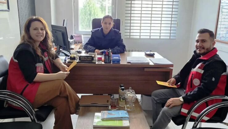 Kütahya Pazarlar’da jandarma personeline evlilik kredisi ve koruyucu aile anlatıldı