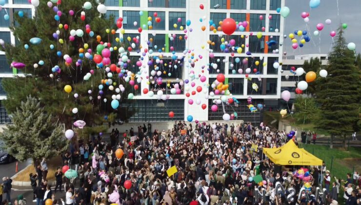 Malatya’da lösemiyi yenen 10 yaşındaki Hasan Hüseyin için balon uçuruldu