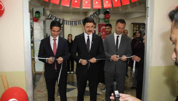 Malazgirt’te Süphan Anadolu Lisesi, Filistin’e destek için etkinlik düzenledi