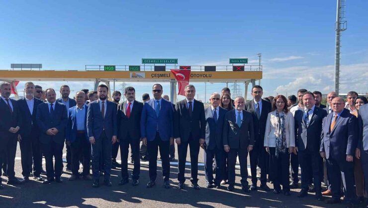 Mersin’de Çeşmeli-Kızkalesi Otoyolu’nun 52 kilometrelik kesimi trafiğe açıldı
