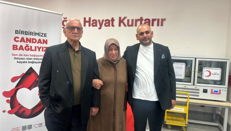 Meryem Çağdaş, 36’ncı kan bağışı için altın madalyayla ödüllendirildi
