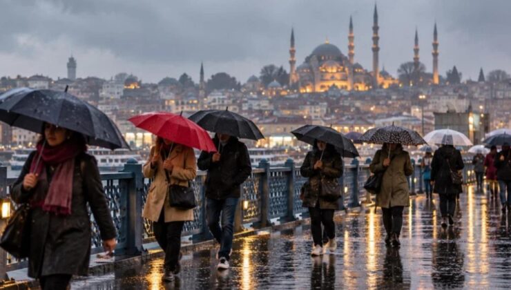 Meteoroloji ve AKOM uyardı! Sağanak geliyor, sıcaklıklar 10 dereceden fazla düşecek