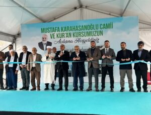 Mustafa Karahasanoğlu’nun adını taşıyan cami ve Kur’an kursu Arnavutköy’de açıldı