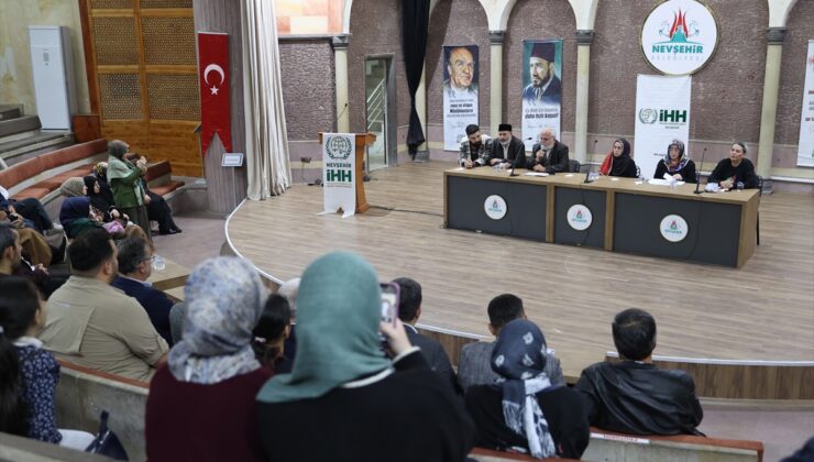Nevşehir’de, “Gazze Merkezinde Orta Doğu” paneli düzenlendi