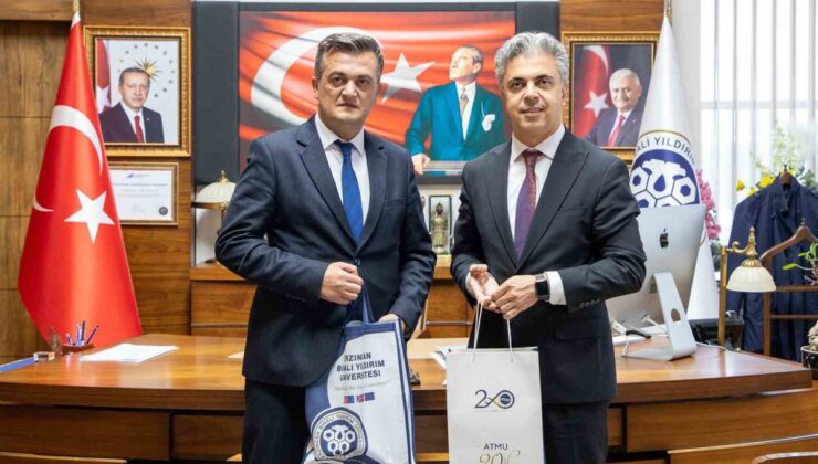 Öğr. Görevlisi Nıjat Novruzov, Orhun Değişim Programı kapsamında EBYÜ’yü ziyaret etti