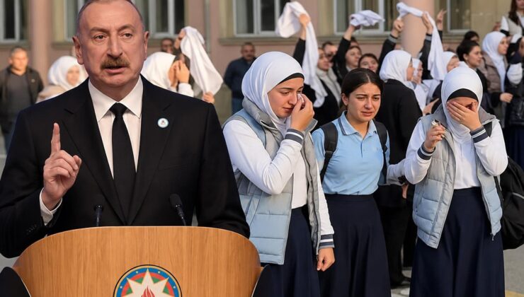 Okullarda başörtüsünü yasaklayan Aliyev’den eleştirilere yanıt