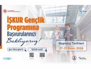 OMÜ, İŞKUR Gençlik Programı’nda 3 bin 312 kontenjan için başvuru sürecini başlattı