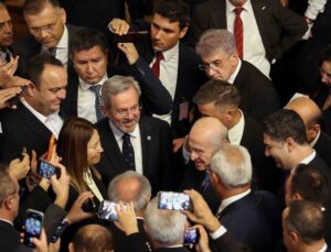 OMÜ Rektörü Aydın, TBMM’nin yeni yasama yılı resepsiyonunda OMÜ’yü temsil etti