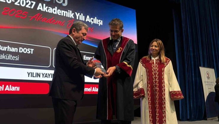 OMÜ’de 2026-2027 Akademik Yılı Açılış Töreni yapıldı, Akademi Ödülleri verildi
