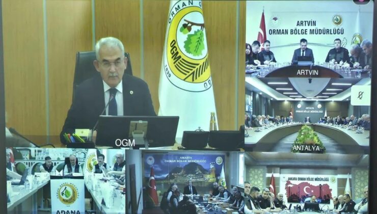 Orman Genel Müdürü Karacabey, 11 Kasım ağaçlandırma hazırlıklarını görüştü