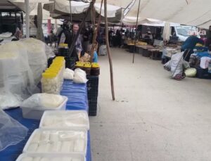 Osmaniye Kadirli’de semt pazarında emekliler 23 bin lira maaşla geçinemiyor