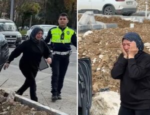 Otomobil takla attı, haberi alan anne koşarak geldi! Manzarayı görünce dayanamadı