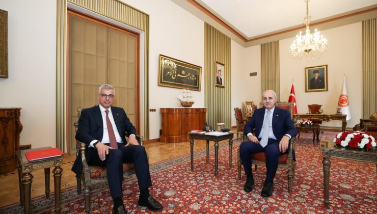Sağlık Bakanı Memişoğlu, TBMM Başkanı Kurtulmuş’a nazik kabulü için teşekkür etti