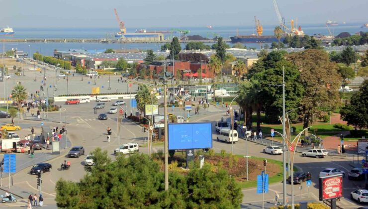 Samsun’da pastırma sıcakları etkisini gösterdi, sıcaklık 31 dereceye ulaştı