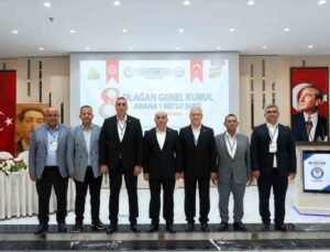 Sarıgeçili başkanlığındaki Eğitim-Bir-Sen Adana yönetimi mazbatasını aldı
