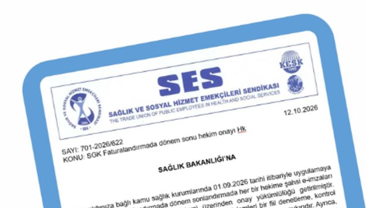 SES, hekimlere MEDULA onay yükümlülüğüne karşı Sağlık Bakanlığı’na başvurdu