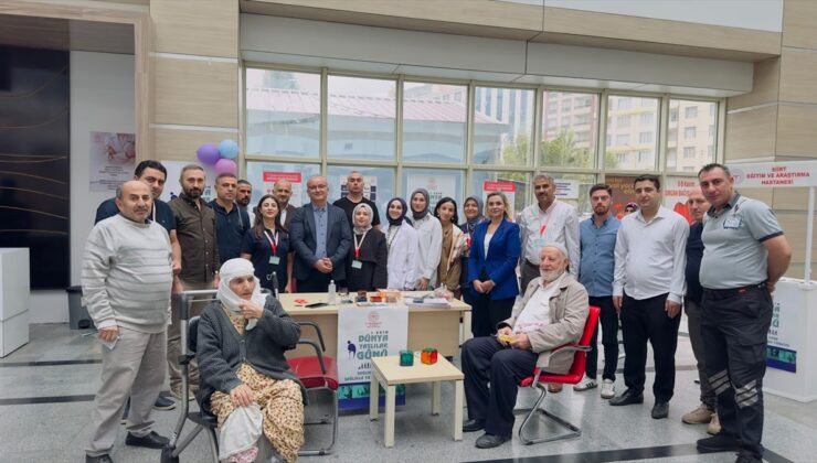 Siirt Eğitim ve Araştırma Hastanesi’nde Dünya Yaşlılar Günü etkinliği düzenlendi