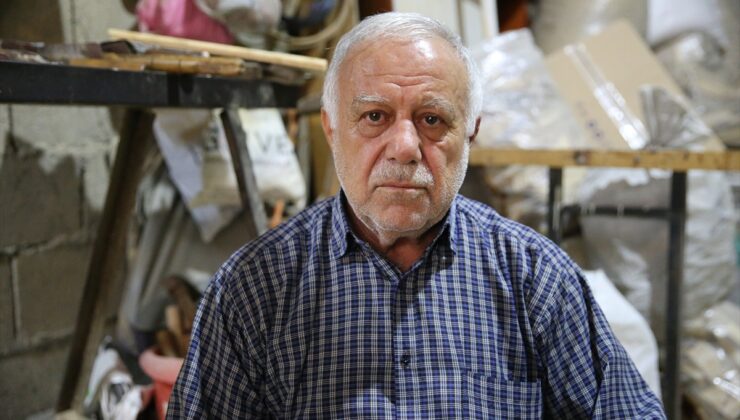 Siirt’te 74 yaşındaki Remzi Marangoz, 130 yıllık dede yadigarı dükkanı açık tutuyor