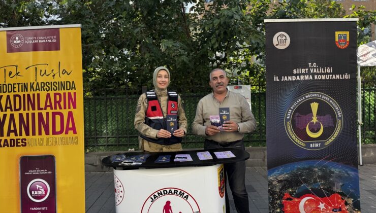 Siirt’te kadına şiddete karşı mahalle buluşmasında bilgilendirme yapıldı