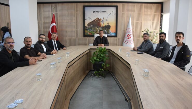 Şırnak Gençlik ve Spor İl Müdürü Din, Cizre’de süren 3 bin kişilik stadyumu anlattı