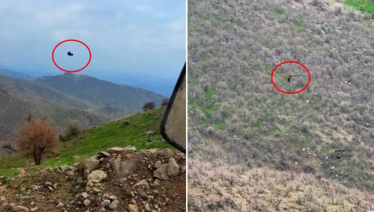 Şırnak’ta tesadüfen kaydedilen görüntüye bakın!