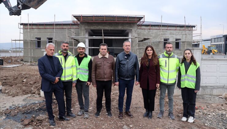 Sivas Belediyesi sanayi sitesine 112 acil sağlık istasyonu ve ASM yapıyor