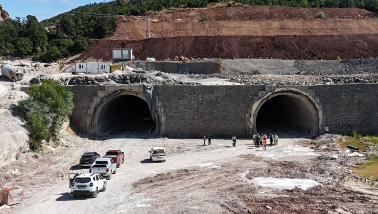 Sivas’ta Geminbeli Tüneli’nde sona gelindi, kasımda trafiğe açılacak