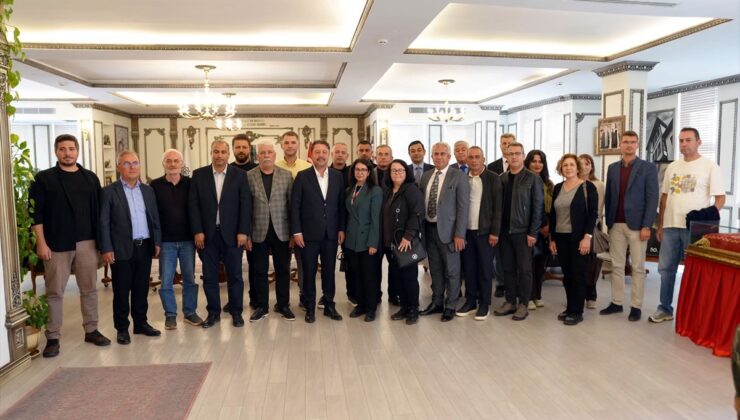 TBB Tarım ve Gıda Güvenliği Çalışma Komisyonu, Beypazarı Başkanı Kasap’ı ziyaret etti