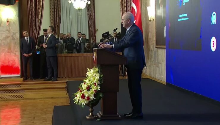 TBMM Başkanı Kurtulmuş: “Gücü tesirli Türkiye’nin vazgeçilmez unsurlarından birisi de güçlü bir Türk medyasına sahip olmaktır”