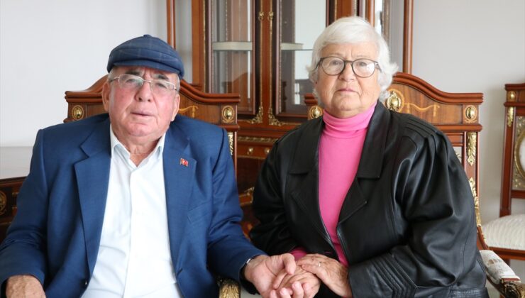 Tekirdağ’da huzurevinin bahçesinde başlayan aşk nikahla taçlandı! 85 yaşındaki Nermin ile 77 yaşındaki Yüksel evlendi