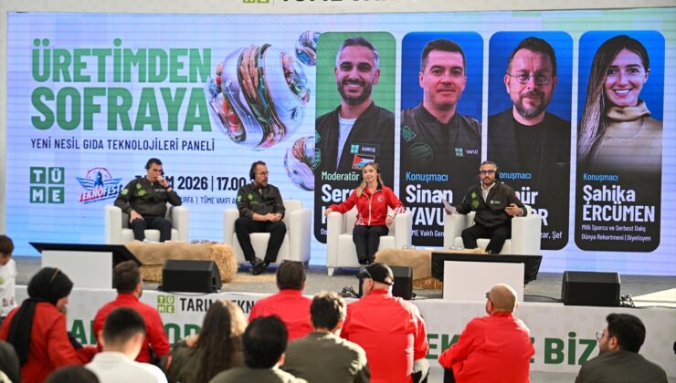 TEKNOFEST’te gıda paneli yapıldı, 3 takıma 1’er milyon lira ödül verildi