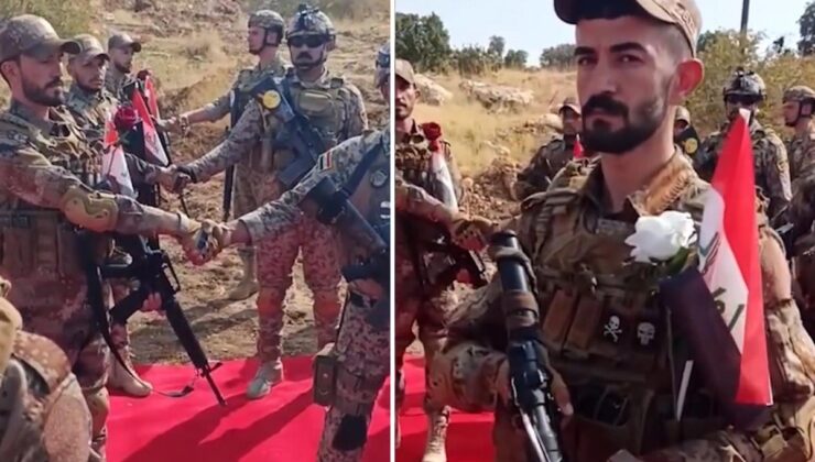 Terör örgütü PKK Sincar’dan çekiliyor! Bölgeye yıllar sonra Irak bayrağı asıldı