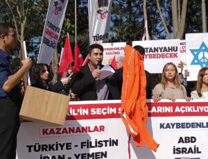 TGB Başkanı Çelik, Ankara’da İsrail seçimi öncesi Netanyahu’ya ‘yargılanacaksın’ dedi