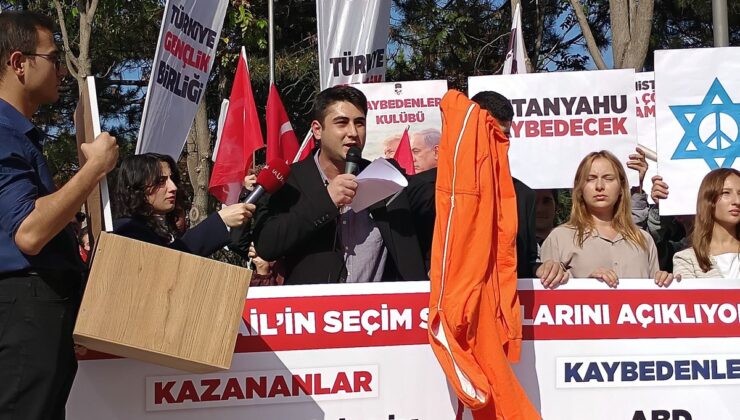 TGB Başkanı Çelik, Ankara’da İsrail seçimi öncesi Netanyahu’ya ‘yargılanacaksın’ dedi