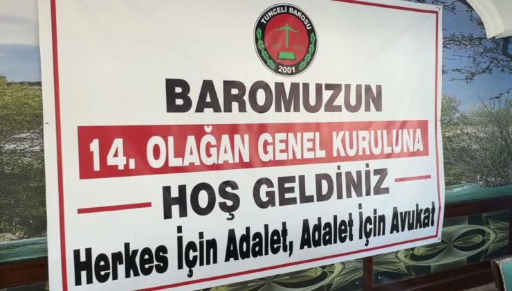 Tunceli Barosu başkanlığını bir oy farkla Dilan Torun kazandı, sonuca itiraz edilecek