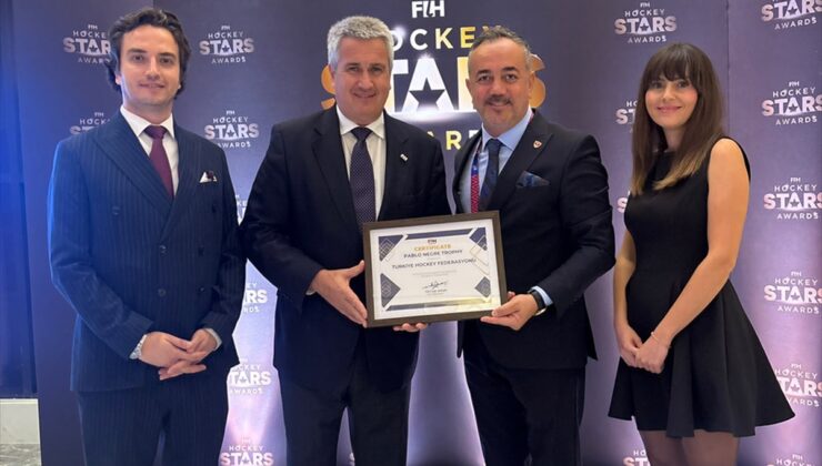 Türkiye Hokey Federasyonu, 147 ülke arasından Pablo Negre Ödülü’nü kazandı
