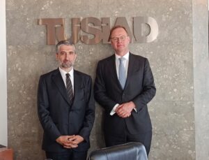 TÜSİAD Başkanı Diren, Hollanda Büyükelçisi Dorhout ile Gümrük Birliği’ni ele aldı