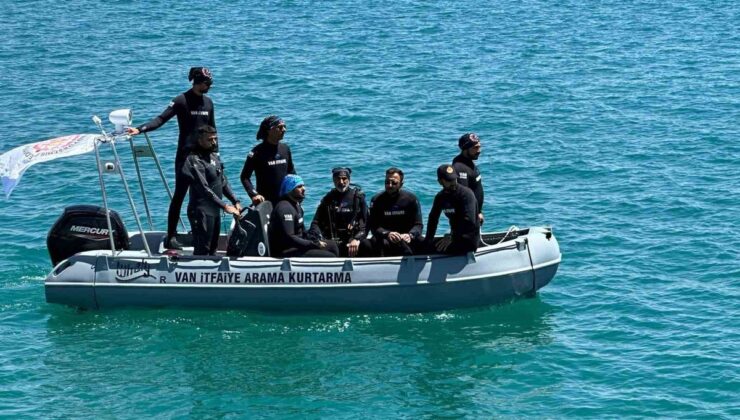 Van İtfaiye’nin 8 kişilik su altı kurtarma ekibi 7/24 göreve hazır bekliyor
